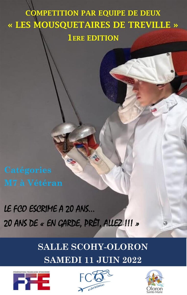 Compétition d’escrime pour les 20 ans du FCO Oloron SainteMarie